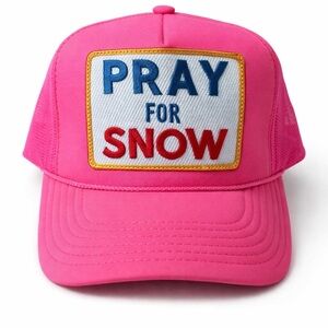Aviator Nation Pink 'Pray for Snow' Hat